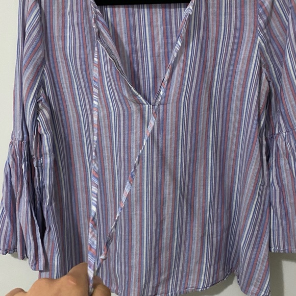 BCBG MAXIAzria LINNEN TOP - Picture 4 of 5